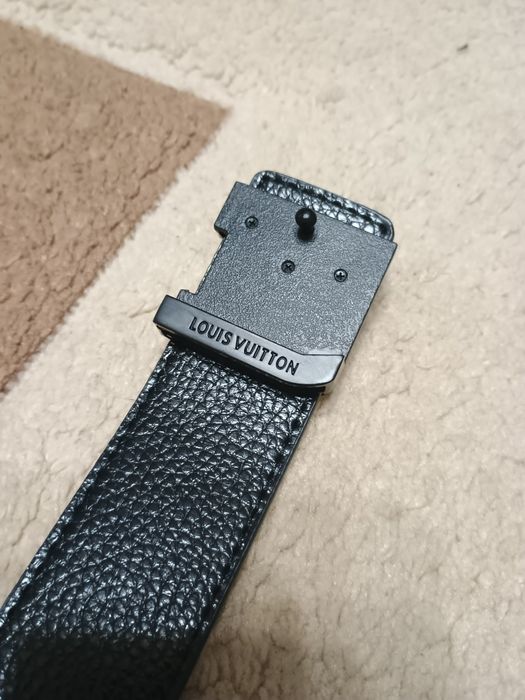 Curea Louis Vuitton Initiales 40mm - Damier Graphite
