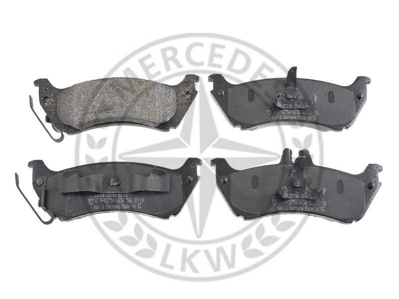 Накладки задни за Mercedes-Benz ML W163