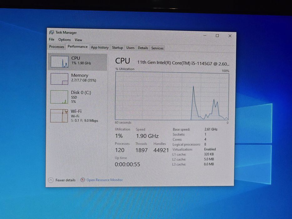 Laptop hp 850 g8 i5 1145g7