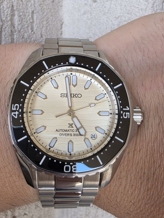Seiko Prospex Diver Polygonal pearl-white SPB481J1