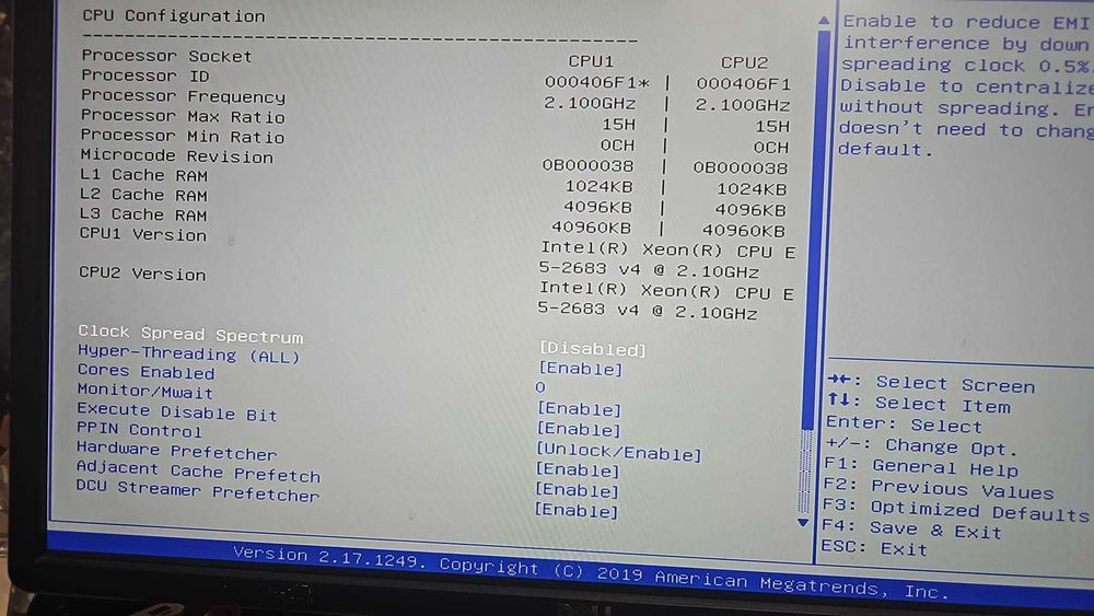 Server Supermicro x10drl-i 128GB ddr4, 2 x e5-2683 v4