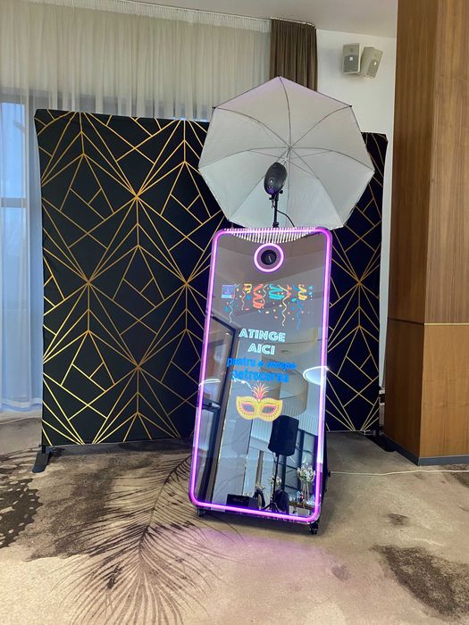 Oglindă Foto Magică & Cabină Foto - Închirieri pentru Nunți/Evenimente