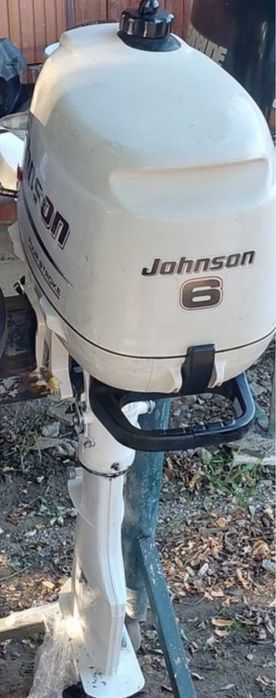 Motor Johnoson Bombardier 6 cai / 4 timpi cisma scurta