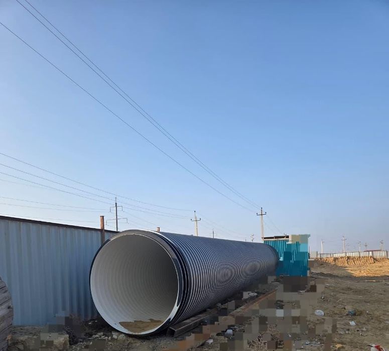 Труба полимерная спиральновитая