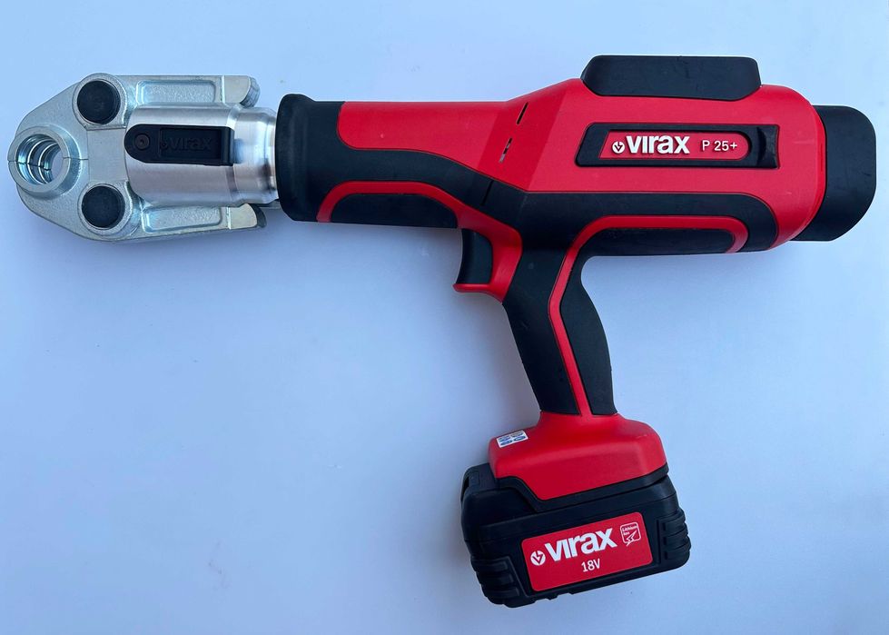 Virax P 25+ - Нова акумулаторна преса за тръби TH26/TH32/TH40  10.2024