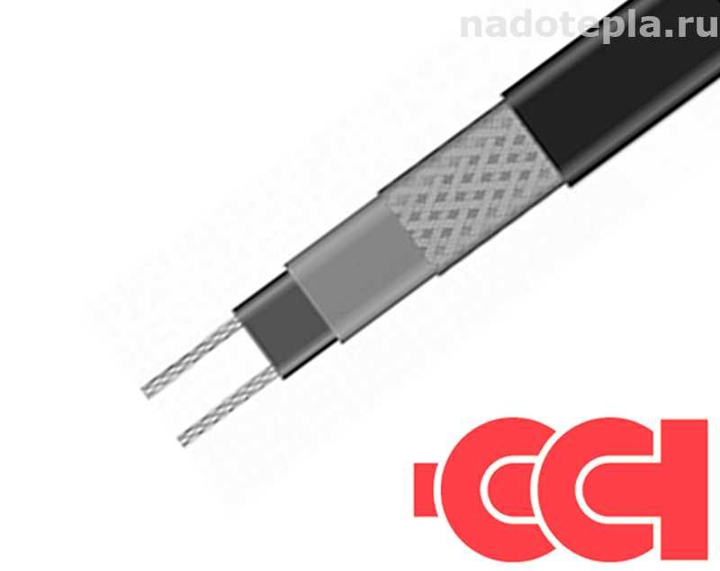 Саморегулирующийся нагревательный кабель 40VX2-F "ССТ" (Россия)