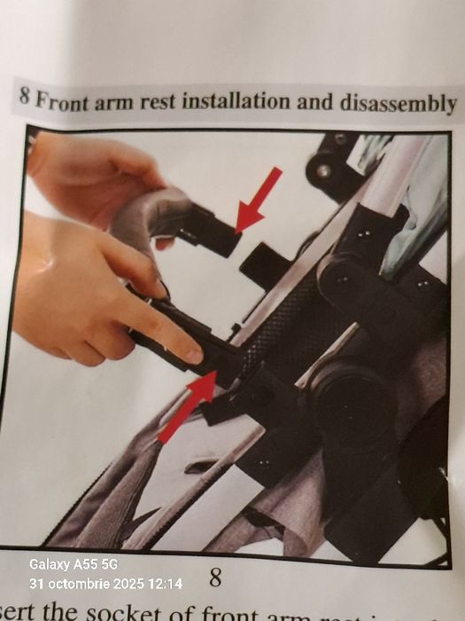 Caut o bara protectie carucior copii