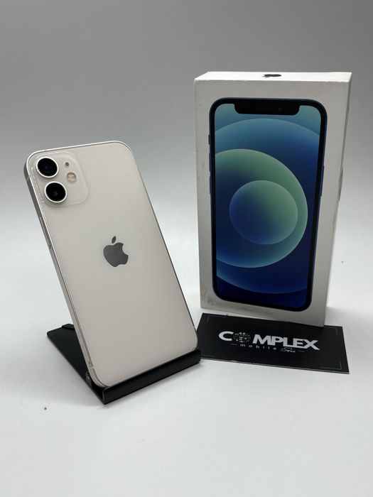 iPhone 12 Mini 128Gb - Silver - Baterie 94% + Garantie