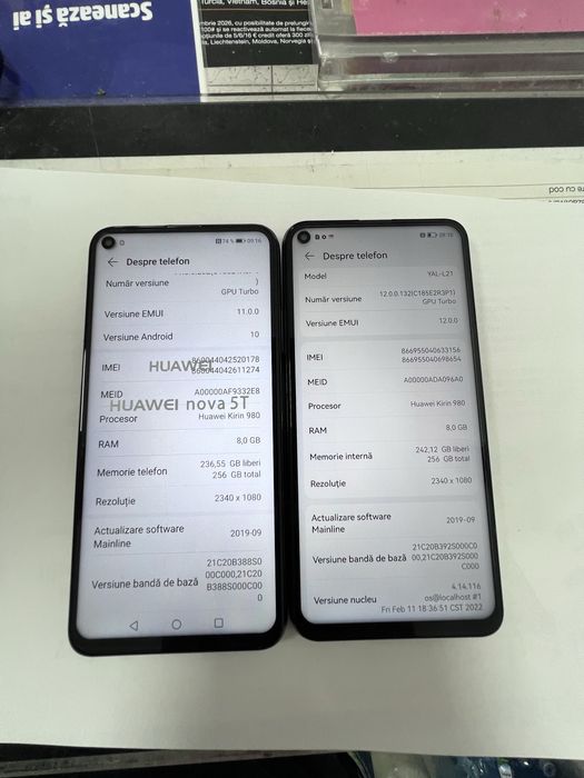 Huawei Nova 5T 256 Gb/8 Gb