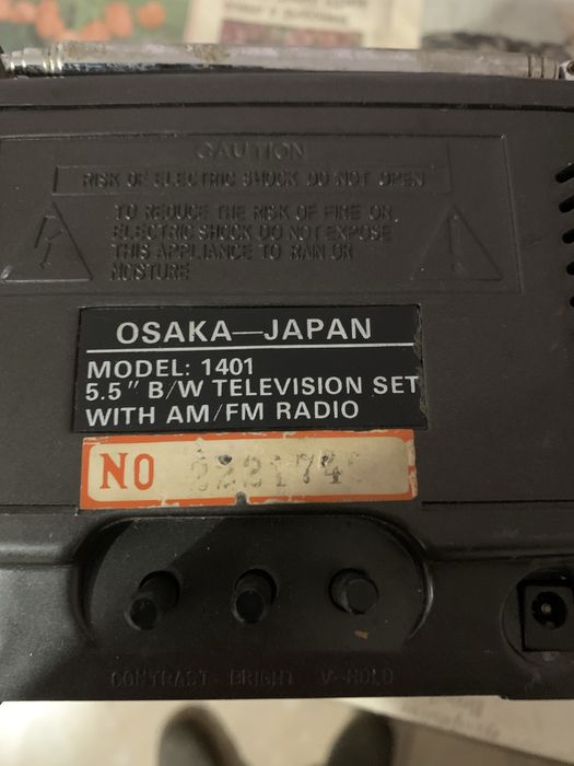 Портативен Ретро Телевизор Osaca Japan