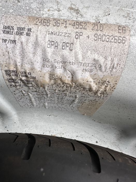 Ауди а3 8п 2.0тди на части / audi a3 8p s line 2.0tdi