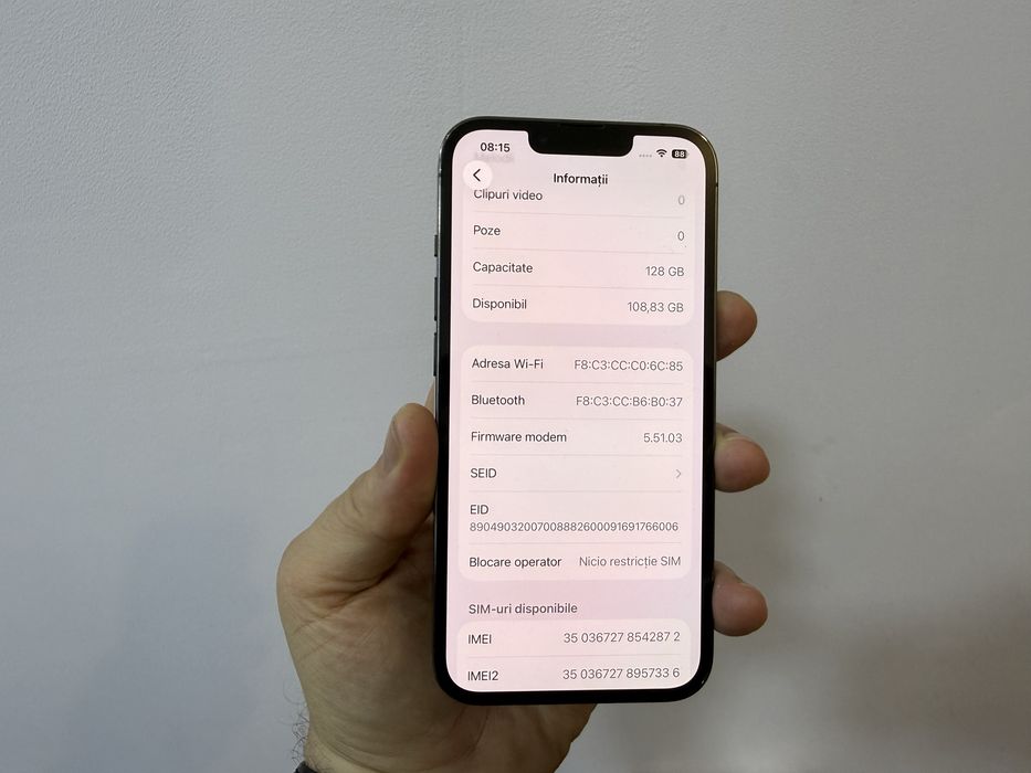 Iphone 13 Pro, 128 gb, Graphite