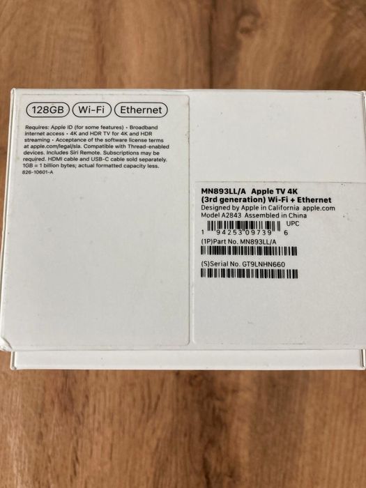 Apple TV 4K WiFi 2022