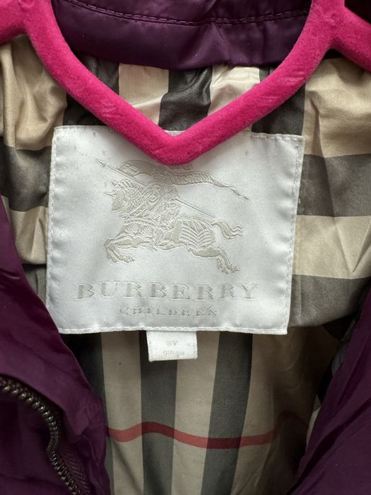 Geaca burberry originala fete 3 4 ani ca noua superba