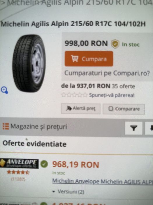 Anvelope/Cauciucuri 205/75/16C 195/60/16C 215 60 17C Vara