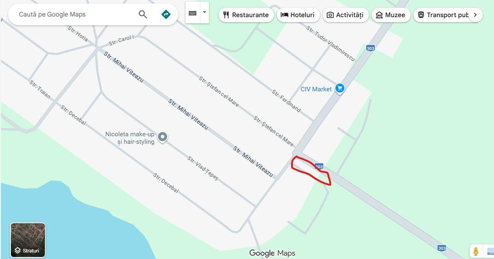 Teren intravilan, sat Sandulita, com Sarulesti, Calarasi