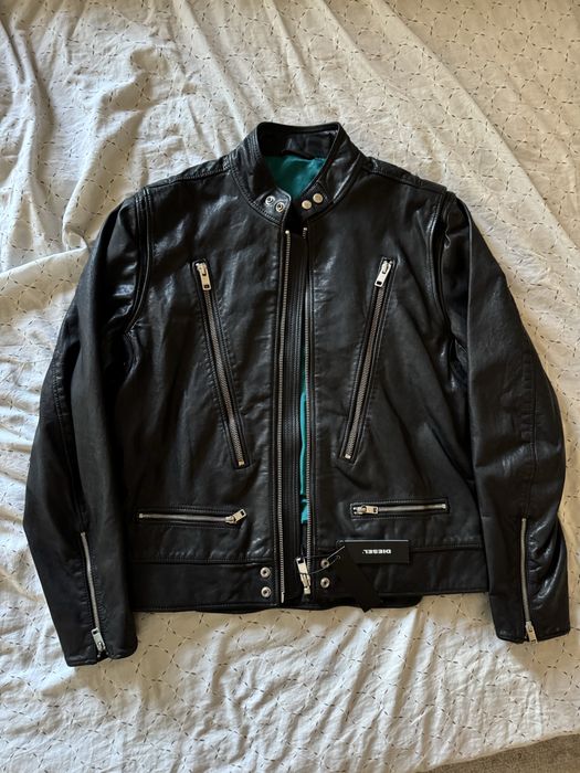 Geaca de piele Diesel XL nou