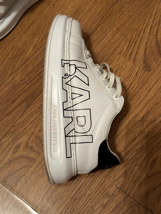 кроссовки Кожаные Karl Lagerfeld