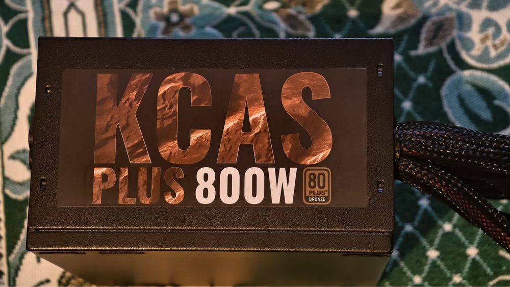 Блок питания aerocool kcas plus 800w (bronze)