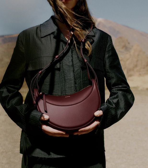 Polene Дамска чанта бордо