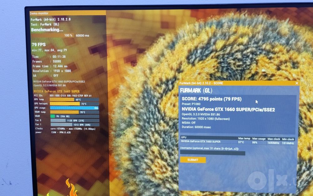 Gtx 1660 super Msi gaming X