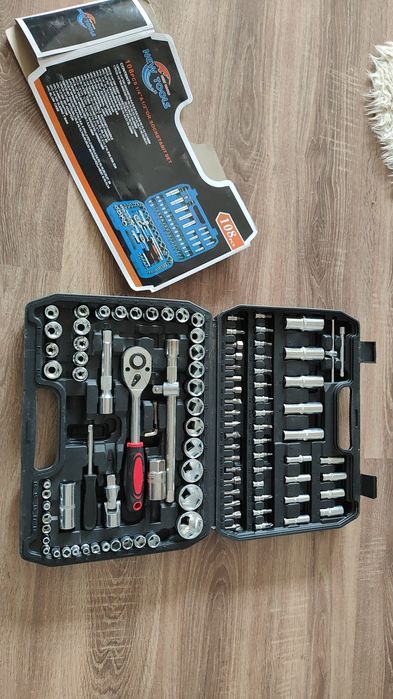 Trusa chei tubulare , cheie clichet 108 piese