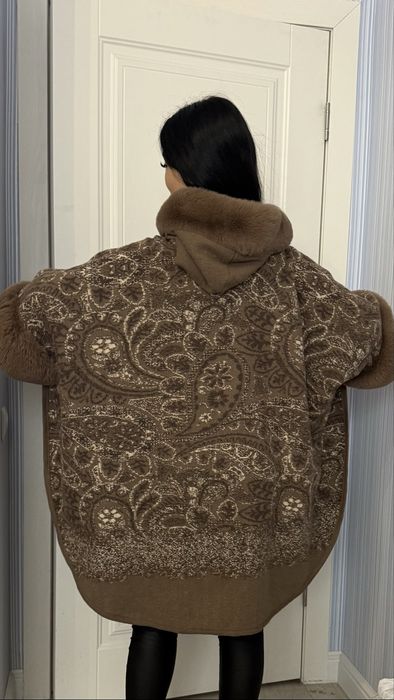 Модное пончо onesize