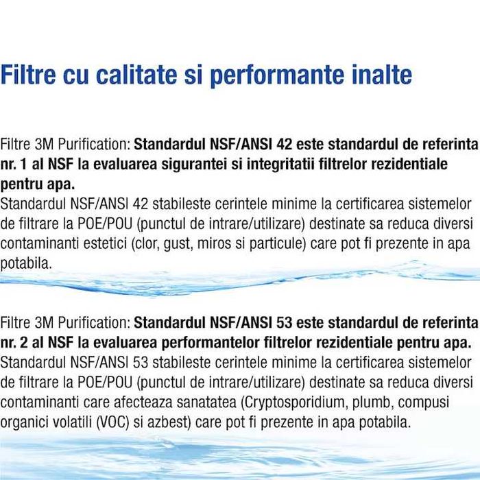 Filtru Apa Potabila 3M Aqua Pure Complete 4000 Litri Carbon Block