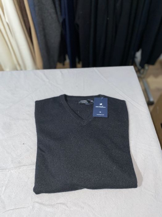 Pulover 100% Cashmere natural – calitate premium – negru