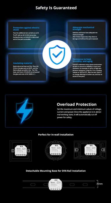 Sonoff Dual R3 WiFi si contor de energie