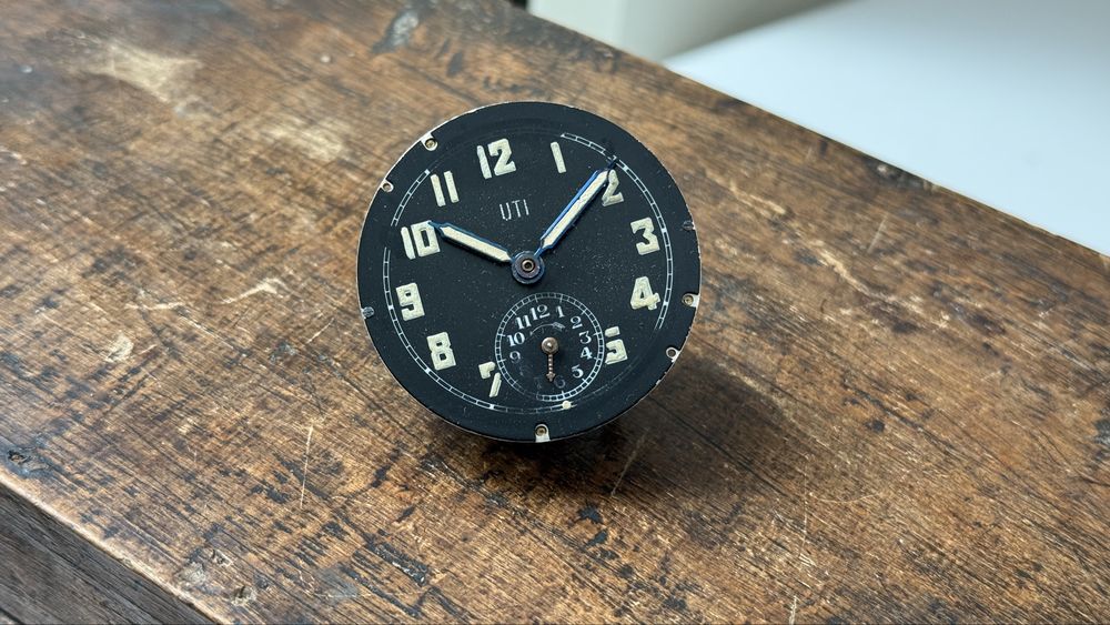Uti ceas militar cu alarma bord avion pilot aviatie