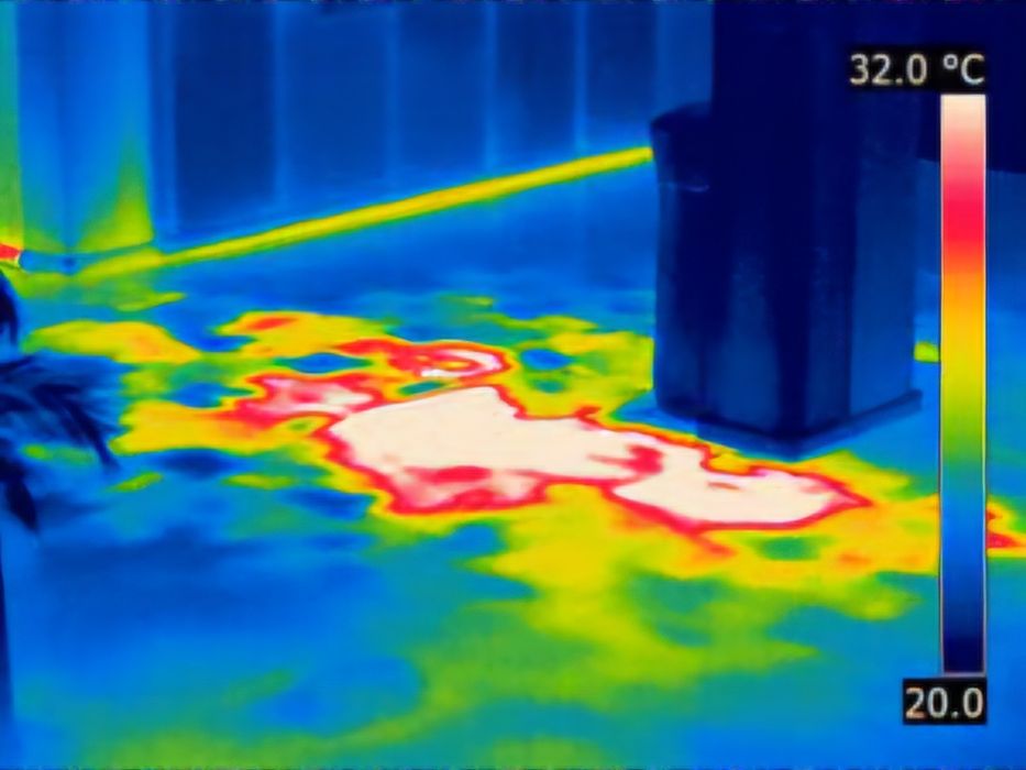 Откриване на скрити течове с термокамера