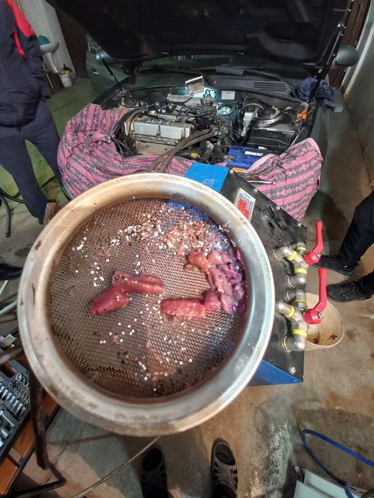 Промывка радиатора печки без снятия