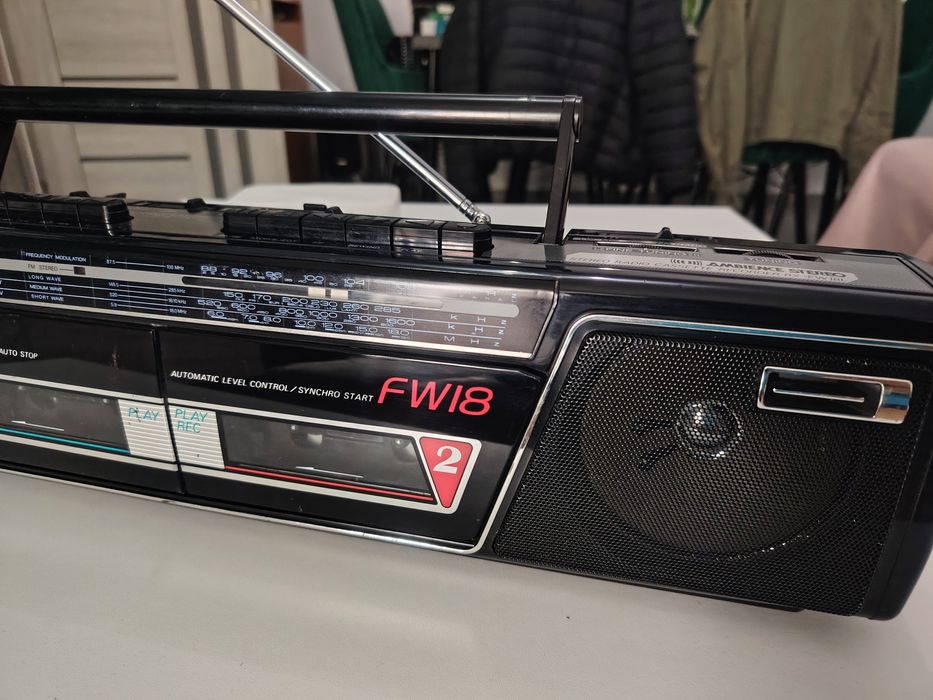 Dublu radiocasetofon Panasonic