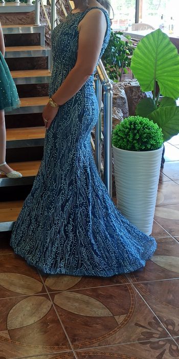 Официални блестящи дълги рокли