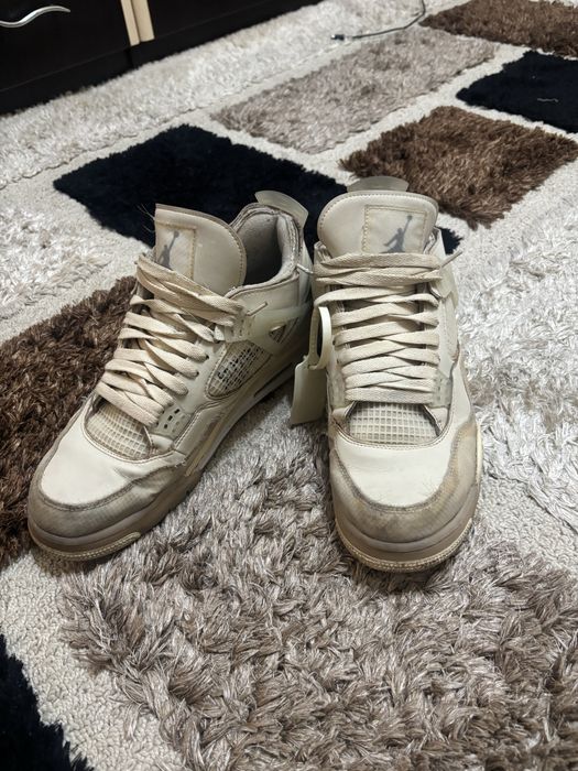 Jordan 4 retro air off white