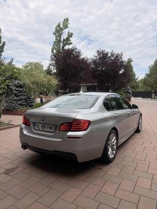 BMW 520d F10 LCI B47 | M-Pachet | HUD | Trapă | 6WB | Cameră