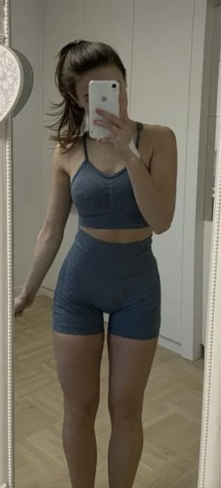 Set sport colanti bustiera bluza