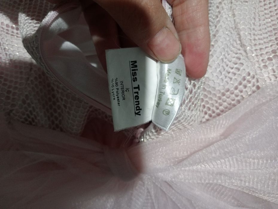 Пышное платье на годик.