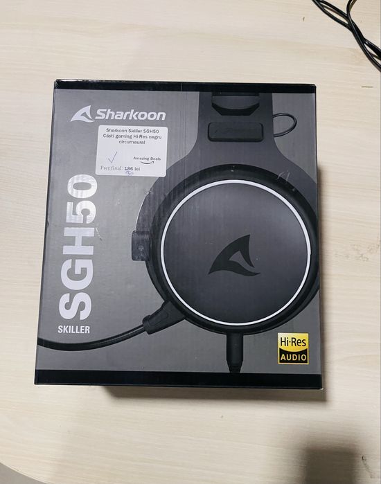 Sharkoon Skiller SGH50 Hi-Res ,Periferice PC