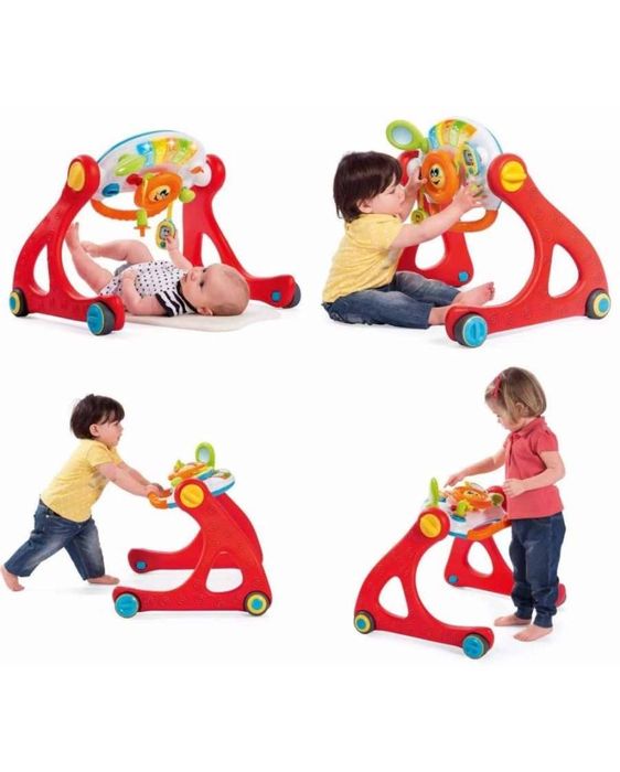 Активна гимнастика и играчка за прохождане 4 в 1 Chicco