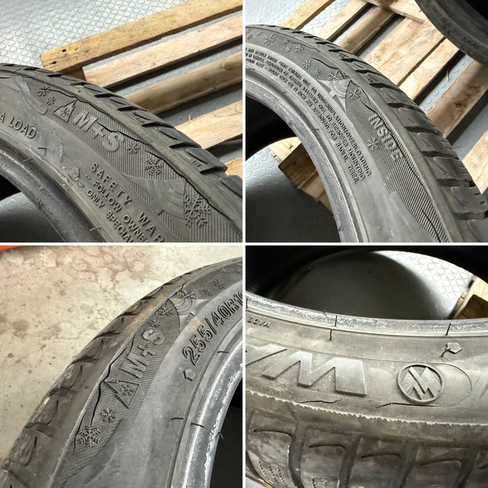 4бр. Зимни Гуми С Борд 255/40R/19 XL -WANLI- DOT:2920- 6.2мм+5.2мм *80€ за Комплект*