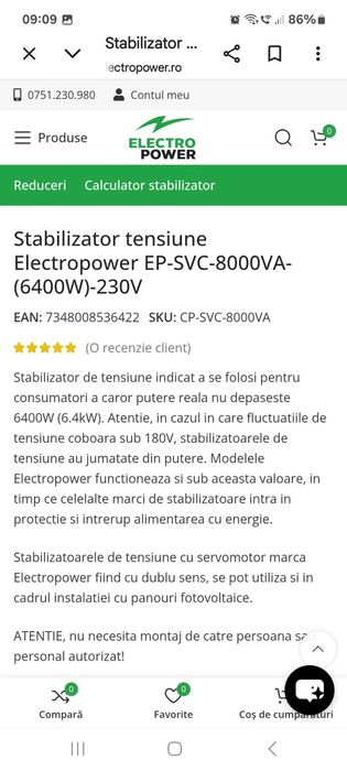Stabilizator ElectroPower