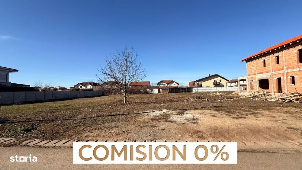Comision 0% Teren intravilan de vânzare – 807 mp Dumbrăvița
