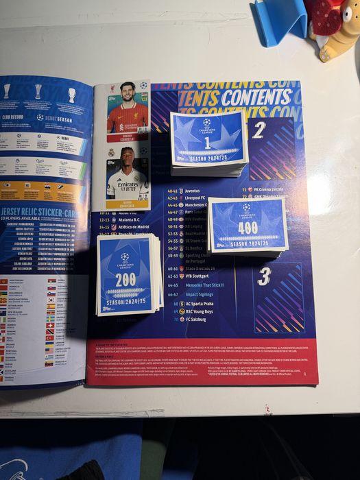 Topps uefa champions league 2024-2025