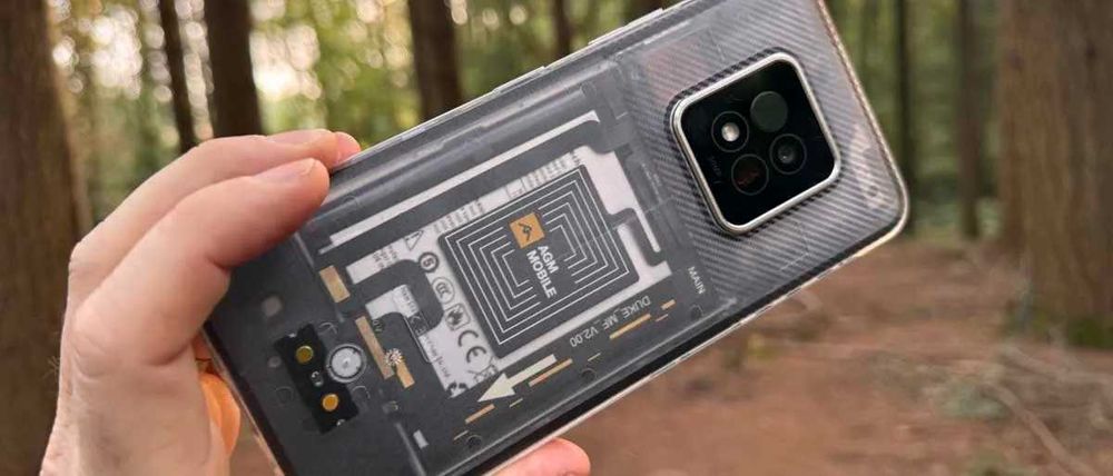 AGM X6 Phantom 5G 16GB RAM 128GB ROM Ultra Slim с IP68/IP69K защита