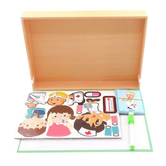 Пъзел в кутия - магнитен