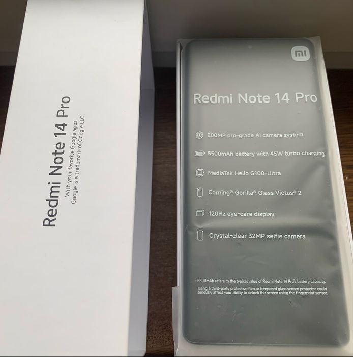 Redmi not 14pro 8+8/256