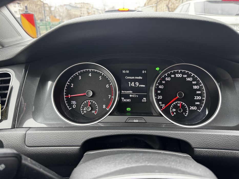 Volkswagen Golf 7 1.0 TSI Trendline, cutie DSG, avelope iarna