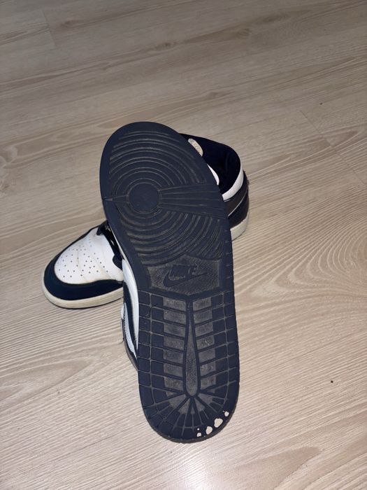 Pantofi jordan 1 high navy blue originali